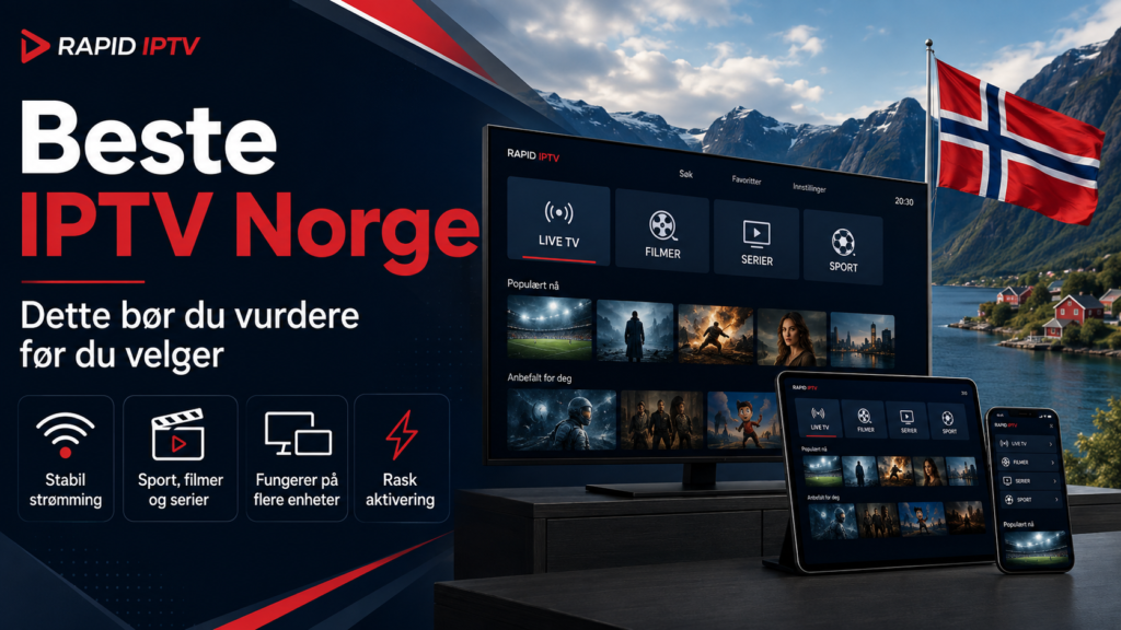 beste iptv norge