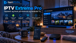 IPTV Extreme Pro: oppsett og bruk på Android og Android TV